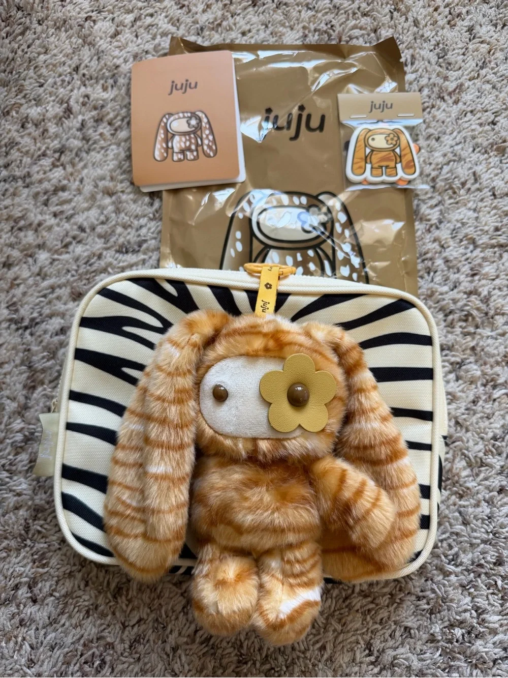 CJ Hendry Animal Print Juju Keychain- “Elzo” LIMITED EDITION Collectible